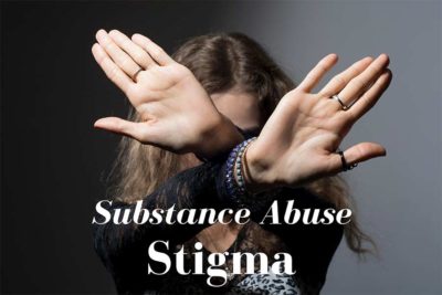 How to cope with the stigma of substance abuse.