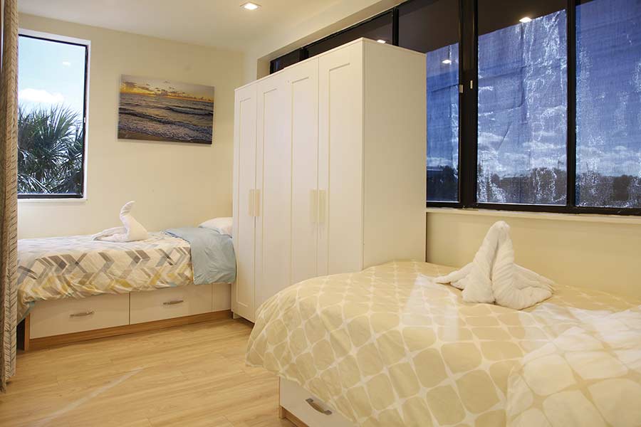 Bedroom at Beach House Rehab Center