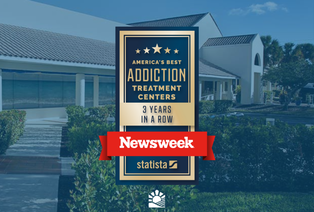 Newsweek america's best addiction treatment centers badge