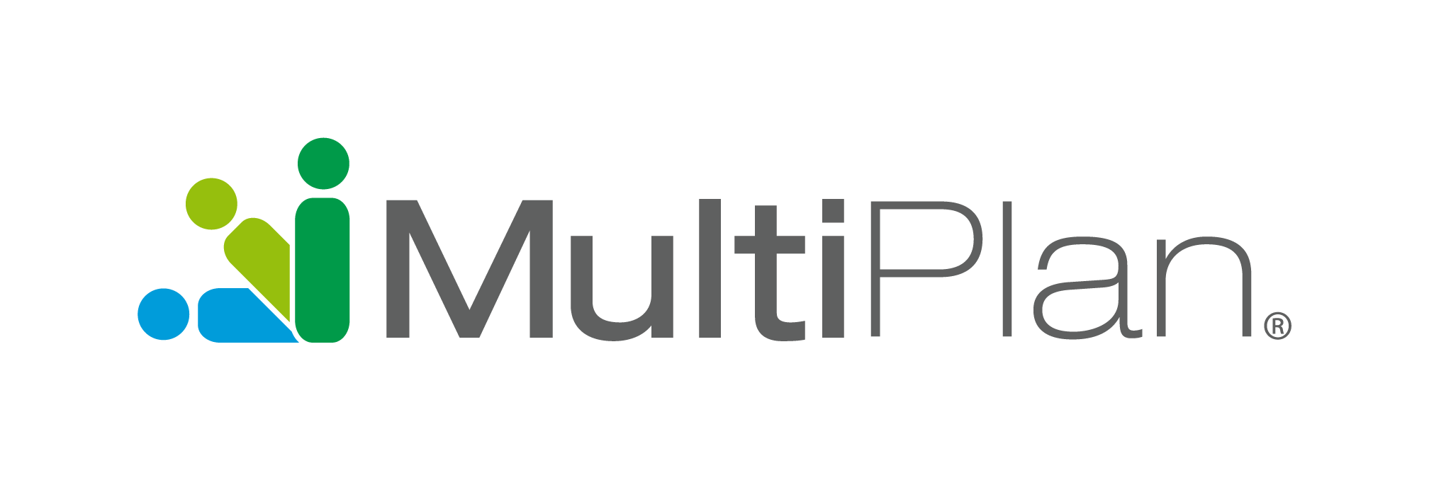 The Multiplan logo in grey, blue and yellow.